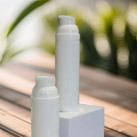 Nouvelle bouteille sans air de luxe écologique 30ml 50ml 80ml bouteille à pompe de lotion sans air