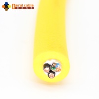 Cable Flotante Neutro con Ethernet CAT6 o CAT5E, Cable de Alimentación y Cable de Señal Trenzado para ROV de Clase Industrial