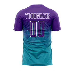 Customized Sublimated Breathable Short Sleeve Printed Soccer Uniform Low MOQ Custom OEM Service Latest Style Unisex - Product Image 6