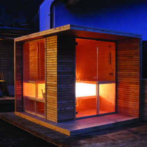 Casa Cápsula Espacial de Acero y <span class=keywords><strong>Madera</strong></span> Personalizada al por Mayor, Hotel de Lujo de 2 Habitaciones - Product Image 5