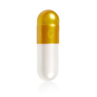 Capsules de gélatine dure vides colorées EGC, tailles 000, 00, 0, 1, 2, 3, 4, 5