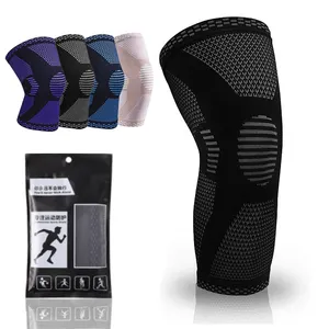 Genouillère de compression élastique, anti-glisse, pour hommes et femmes, 10 pièces, personnalisé en 3D, pour le sport, basket-ball - Product Image 1