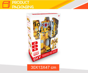 <span class=keywords><strong>Jouet</strong></span> de construction magnétique intelligent pour enfants, 5 en 1, voiture transformable en robot - Product Image 6