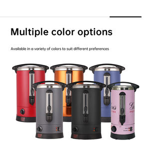 Heavybao Catering restoran ekipmanları 10 20L elektrikli ısıtıcı dağıtıcı sıcak kahve Percolator Mulled şarap su kazanı Urns - Product Image 4