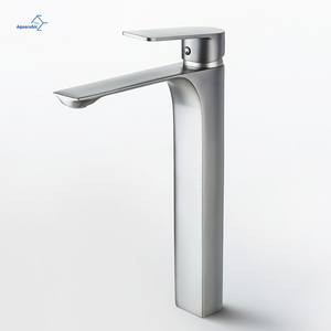 Modern Luxury Brass Basin Mixer <strong>Tap</strong> Deck Mount Install Tall Sink Faucet with Counter <strong>Top</strong> Water Wash <strong>Tap</strong> - Product Image 1