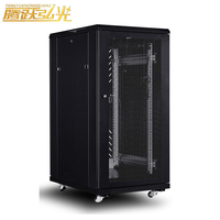 Rack de serveur réseau à cadre ouvert insonorisé de 19 pouces Rack de serveur debout au sol 22u Équipement réseau Rack de serveur court