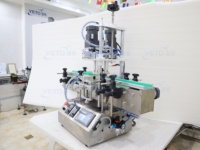YETO Machine de capsulage automatique de bouteilles de table Bouchons à vis de bouteilles en plastique Machine de capsulage semi-automatique à fermeture par torsion de couvercle