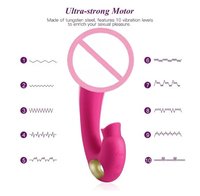 Vibrateur de haute qualité pour stimulation clitoridienne, massage du point G, baguette vibrante, masturbation, langue vibrante, jouet sexuel pour femme