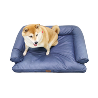 Luxus Hunde bett Sofa für Sommer matte wasch bar abnehmbare Abdeckung umwelt freundliche Rechteck Haustier Soft Lounge Cuddler Hundes ofa Matte Bett