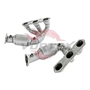 Colectores de escape con protección térmica Vortex compatibles con Porsche 987.1 Boxster Cayman 2.7 Performance Racing Manifold - Product Image 5