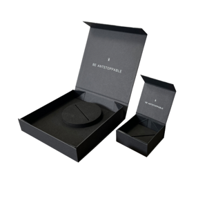 Custom 1.5mm Thick Paperboard Gift <b>Box</b> Luxury Bronzing Printing Fashion Trend for Jewelry Watch Cosmetic Perfume Candy Packaging - Product Image 1