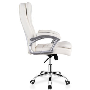 Chaise de bureau moderne à dossier haut en cuir PU 2026, chaise de bureau pivotante pour patron, mobilier de bureau - Product Image 3