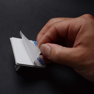 Cosin Móc Thép Không Gỉ Tự Dính Vuông Móc Mà Không Cần Khoan Áo Khăn Áo Áo Quần Áo Móc Cho Tắm Nhà Bếp Nhà Để Xe - Product Image 3