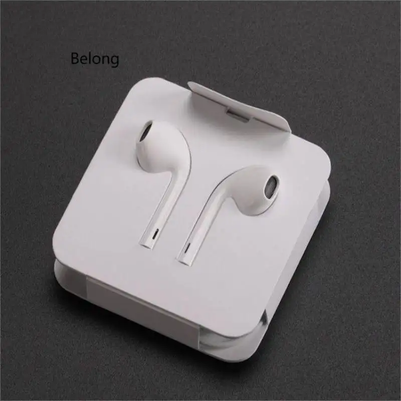 lighting headset in ear Stereo Earphone With mic Wired BT Earphones sports headphone for IPhone 8 7 Plus X XR XS Max 10