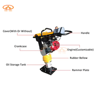 Compacteur à chenilles électrique/essence à performance stable, disponible en stock pour la compactation dans les espaces confinés