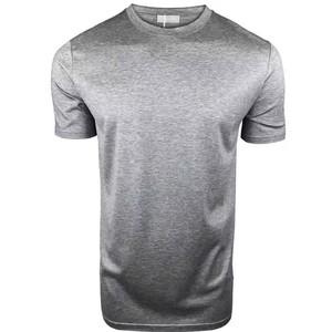 T-Shirt da Uomo in Cotone <span class=keywords><strong>Mercerizzato</strong></span> 100% di Alta Qualità con Logo Personalizzato, Vestibilità Oversize - Product Image 3