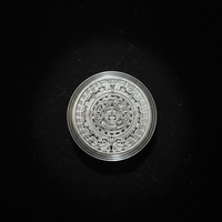 Pièces commémoratives en métal personnalisées, pièces commémoratives de style antique mexicain, monnaie étrangère, pièces plaquées argent Maya, souvenirs
