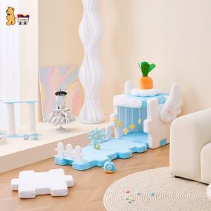 Détachable Jouable Chat <span class=keywords><strong>Carotte</strong></span> Nid Facile à Installer En Peluche Coton Sherpa Tissu <span class=keywords><strong>Laine</strong></span> Nylon Caoutchouc Plastique Fourrure Velboa PP Coton - Product Image 1