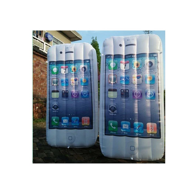 High Quality Giant Advertising Inflatable Cell Phone Balloon,Inflatable Mobile Phone Shaped Balloon Model for Advertising