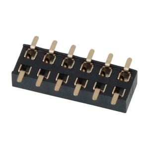 สินค้าใหม่ หัวต่อแบบ SMD แถวเดี่ยว/แถวคู่ ขาเสียบตัวเมีย ระยะพิทช์ 2.0 มม. ความสูง H=2.2 - Product Image 1