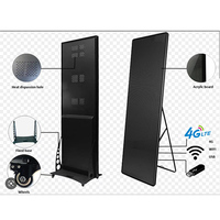 Poster Pubblicitario per Supermercati 640x1920 Controllo WIFI Display LED Digitale P1.86 P2.5 per Interni Cartellone Pubblicitario per Uso Commerciale