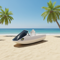 Vente en gros de bateaux/kayaks/karts de compétition haut de gamme à double moteur et double batterie, en aluminium 6061 usiné CNC