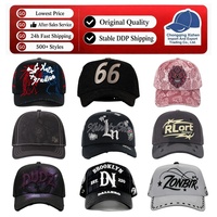 OEM ODM Gorra de 5 Paneles con Visera Ancha de Gamuza Negra Mago G5, 31 Hats HEAVENS WRATH Originales X Rude Awakening 31 Hats