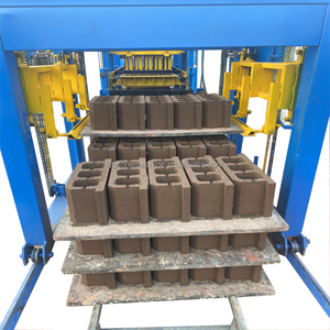 Nhà Máy Giá QT4-18 Tự Động Gạch Khối Làm Máy Móc Cho Lát Hollow Lát Bê Tông Nguyên Liệu - Product Image 3