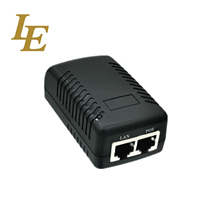 Inyector PoE LE 48V 0.5A 24V 1A 12V 0.8A 30V 1.1A, Alimentación a través de Ethernet, Certificado CE, en Stock