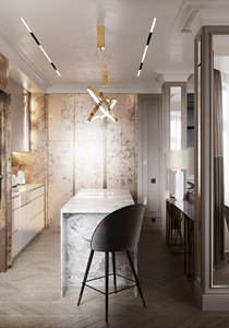 Gabinetes de Cocina Modulares Inteligentes de Lujo con Grifo y Bisagras, Diseño Moderno, Panel de Puerta Estilo Shaker, Importados de China - Product Image 5