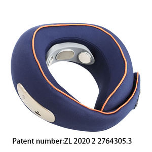 Almohada de masaje para cuello, masajeador ligero de cuerpo completo, con vibración alimentada por batería, OEM, último diseño - Product Image 2