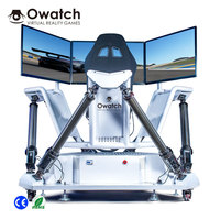 Simulateur de conduite automobile à trois écrans, machine de jeu de course automobile avec jeux interactifs, vente directe d'usine