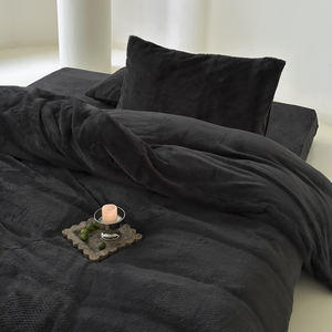 2025 Nieuwe Herfst Verdikte Warme Eenvoudige Melkpluis Kwaliteit Waterbestendig 11-delige Set Modern Dierenpatroon - Product Image 6