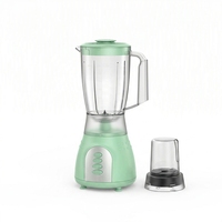Blender de table électrique Deluxe 350W 1,5L, lame en acier inoxydable étanche, pour jus de fruits, smoothies, usage domestique et hôtelier