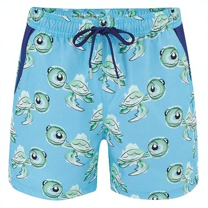 Shorts de Baño para Hombre, Deportivos, para Gimnasio, Bordados, Cintura Media, Lona Transpirable, Spandex, Servicio OEM Personalizado - Product Image 4