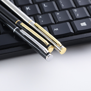 Bolígrafo <span class=keywords><strong>de</strong></span> metal blanco personalizable directo <span class=keywords><strong>de</strong></span> fábrica <span class=keywords><strong>de</strong></span> 1,0mm Utilidades Escolares Hotel Venta al por mayor Bolígrafos personalizados hechos <span class=keywords><strong>de</strong></span> acero - Product Image 5