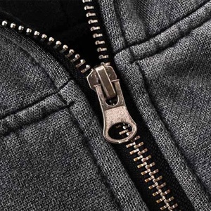 Sudadera con Capucha de Alta Calidad con Logotipo Personalizado, Estilo Urbano Invernal, Resistente al Viento, para Hombre, con Capucha Tipo Balaclava, Lavada y Desteñida - Product Image 6