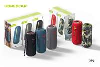 Altavoz Bluetooth Portátil Hopestar P39 de 20W, Resistente al Agua IPX6, con Luz RGB, TWS Estéreo, Radio FM, para Exteriores, Fácil de Transportar