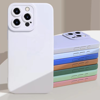 Funda Protectora para Teléfono de TPU Suave de Color Puro, Paquete Completo, para iPhone 18 17 16 Pro Max, Impermeable y Resistente a Golpes