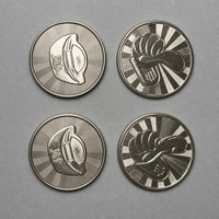 Jetons de jeu d'arcade personnalisés, pièces de monnaie métalliques pour machines à griffes, distributeurs automatiques, salles de jeux et aires de jeux intérieures