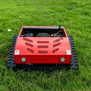 Robot désherbeur industriel efficace pour vergers, à commande sans fil, faible coût d'entretien, tondeuse à chenilles antidérapante - Product Image 2