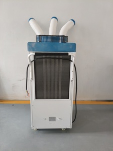 เครื่องปรับอากาศแบบเคลื่อนย้ายได้ รุ่นทำความเย็นและความร้อน 25000-36000btu/H สำหรับใช้งานเชิงพาณิชย์ ใช้สารทำความเย็น R32/R290 แบบตั้งพื้น เหมาะสำหรับเต็นท์และโรงงานอุตสาหกรรม - Product Image 3