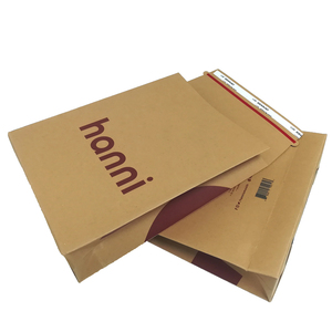 Tùy chỉnh A4 A5 C5 miếng vải hình tam giác phong bì phân hủy sinh học Kraft phẳng bao bì các tông cho vải đồ lót thể hiện vận chuyển - Product Image 6