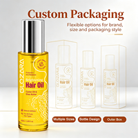 Minyak Rambut Pencerah Khusus OEM untuk Rambut Keriting, Bergelombang, dan Mengembang, Label Pribadi Grosir 50ml