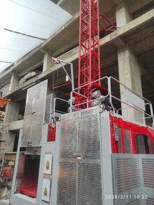 Alat Angkat Blok Konstruksi 2000kg untuk Proyek Bangunan Lift Konstruksi Gedung Bertingkat - Product Image 3