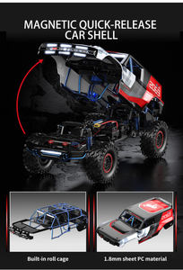 MJX Hyper 1:8 Échelle Brushless H8P RC Voiture Télécommande 4WD Tout-Terrain Ford Bronco <span class=keywords><strong>Baja</strong></span> <span class=keywords><strong>1000</strong></span> Escalade Simulation Jouet Véhicule - Product Image 3