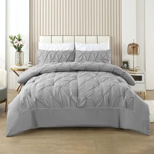 Juego de Edredón de Lujo Personalizado para Hotel, Edredón Suave de Lujo para Hotel, Relleno Grueso para Edredón de Hotel con Fundas de Almohada - Product Image 1