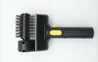Brosse de nettoyage électrique sans fil pour barbecue, poils en acier inoxydable, brosse rechargeable avec chargement USB pour grils et poêles