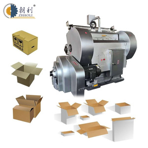 Papier-Stanz- und Rillmaschine Flachbett-Stanzmaschine Stanzpresse - Product Image 3