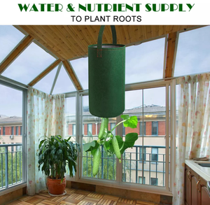 Cảm thấy treo cà chua phát triển Túi lộn ngược trồng dâu tây rau hoa nhà máy phát triển Túi Vườn Nhà máy nồi - Product Image 4